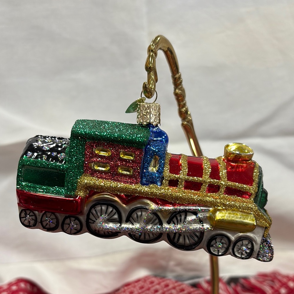 Old World Christmas Large Train Christmas Ornament OWC